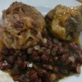 Rabo con alubias de tolosa