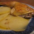 Pollo a la sidra