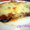 Moussaka de berenjena