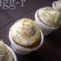 cupcakes de ponche navideño