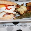 HAMBURGUESAS DE TERNERA Y POLLO