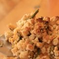 Entrante de crumble atún con espárragos