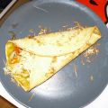 Crepes caseros de pollo y setas