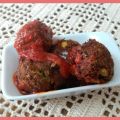 ESPAGUETTI CON ALBONDIGAS DE AVENA Y ZANAHORIA