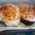 Berenjenas rellenas de carne con bechamel