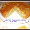 BIZCOCHO BELGA CON MANZANAS