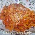 Macarrones con Chorizo y Jamón