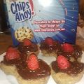 Cupcakes de chocolate con ganache de chocolate