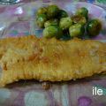 Pescado frito en harina de garbanzos y especias