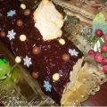 Tronco de navidad relleno de mousse de dulce de[...]