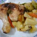 Pollo horno