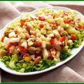 ENSALADA DE JUDIAS BLANCAS CON BERBERECHOS