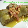 Alcachofas a la cerveza