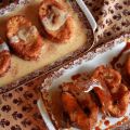 Torrijas con fondo de crema inglesa y con[...]