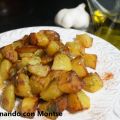 Patatas fritas al ajillo