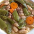 Receta de potaje de alubias y judías