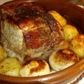 Chuletero de cerdo asado al horno