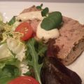 Fiambre de ternera con pesto ligero de anchoas