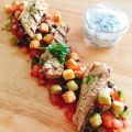 Tartar de Tomate con Caballa y Picatostes