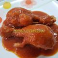 Muslitos de pollo con tomate en Thermomix