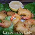 Gambas en Gabardina