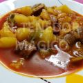 Patatas con chorizo
