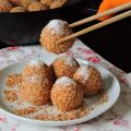 Túrós gombóc húngaros (una albóndiga dulce y[...]