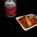 pollo al curry rojo aperitivo