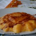 Flan de naranja sin horno