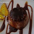 Pudin de pan y frambuesas