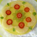 Tarta fría de Piña