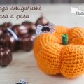 Patrones amigurumi: calabaza de Halloween