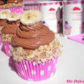 Cupcakes de banana y nueces con glaseado de[...]