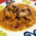 Filetes de pavo rellenos a la naranja