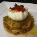 HUEVOS ESCALFADOS CON JUDÍAS REHOGADAS CON[...]