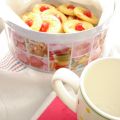 GALLETAS DE VAINILLA CON GUINDAS