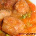ALBONDIGAS EN SALSA