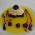 MOUSSE DE TURRÓN CON BIZCOCHO DE CHOCOLATE Y[...]