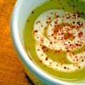sopa de brócoli y zanahoria
