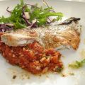 DORADA CON PESTO ROJO