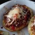 Patatas rellenas de carne