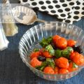 Ensalada de Tomates Cherry Asados y Albahaca