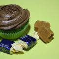 CUPCAKES DE TOFFE CON BUTTERCREAM DE CHOCOLATE
