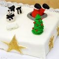 PASTEL FONDANT NAVIDAD