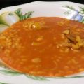 Arroz meloso con gambas y sepia