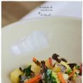 Ensalada de manzana y brocoli