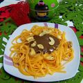 Tallarines de Naranja con Nutella