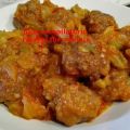 Albóndigas de ternera y chorizo con pisto[...]