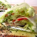 Ensalada de lechuga rellena