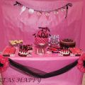 MESA DULCE DRACULAURA (cumpleaños de mi sobrina)